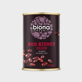 Biona punainen kidneypapu vedessä 400g/240g luomu kalorit ja ravintosisältö