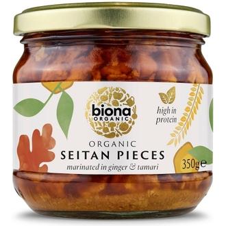 Biona Marinoitu Luomu Seitan Palat 350 G kalorit ja ravintosisältö