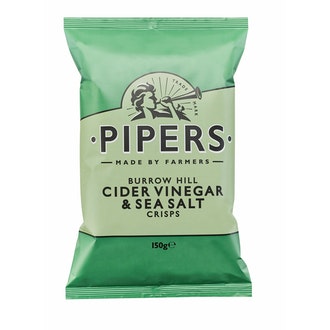 Pipers Crisp 150g cider vinegar sea salt kalorit ja ravintosisältö