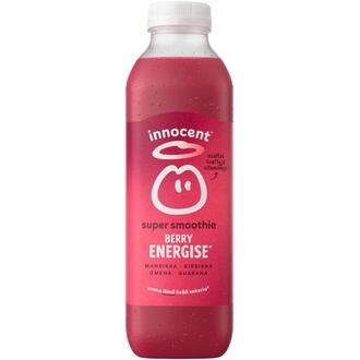 Innocent Super Smoothie Berry Energise 750ml kalorit ja ravintosisältö