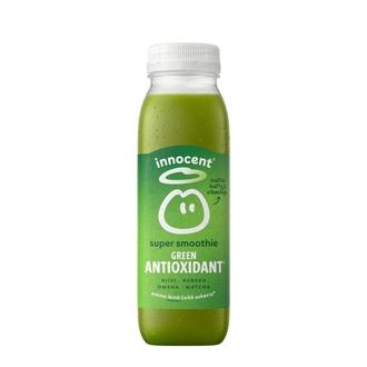 Innocent Super Smoothie Green Antioxidant 300ml kalorit ja ravintosisältö