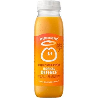 Innocent Super Smoothie Tropical Defence 300ml kalorit ja ravintosisältö