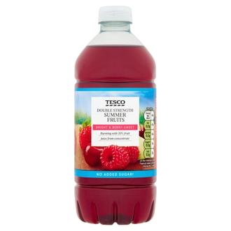 Tesco 750Ml Summer Fruits Squash Juomatiiviste