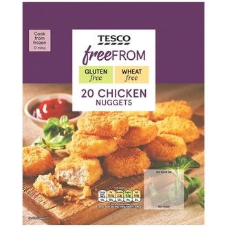 Tesco Free From 400G Kananugetteja Gluteeniton 20Kpl Pakaste