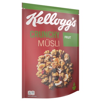 Kellogg's Crunchy Müsli 500g fruit kalorit ja ravintosisältö - 471 kcal