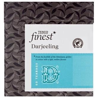 Tesco Fin Darjeeling 50  T/Bgs 125G kalorit ja ravintosisältö - 1 kcal