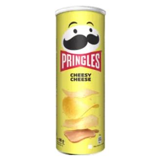 PRINGLES Cheesy Cheese 165g kalorit ja ravintosisältö - 520 kcal