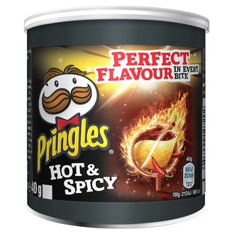 Pringles Hot Spicy 40g kalorit ja ravintosisältö
