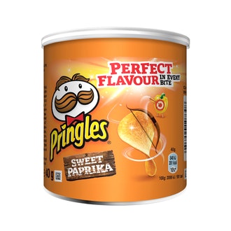 Pringles perunalastu 40g paprika kalorit ja ravintosisältö - 525 kcal