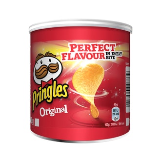 Pringles perunalastu 40g original kalorit ja ravintosisältö