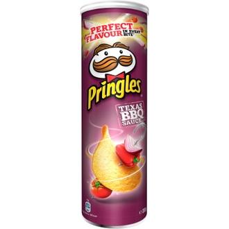 Pringles Texas BBQ Sauce 200g kalorit ja ravintosisältö