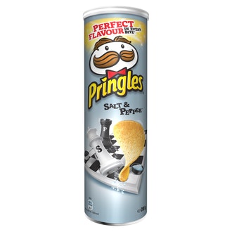 Pringles 200g Salt Pepper kalorit ja ravintosisältö