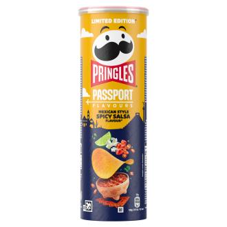 Pringles Passport Mexi Spicy Salsa 165g kalorit ja ravintosisältö - 521 kcal