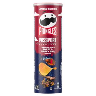 Pringles Passport Maple Bbq 165g kalorit ja ravintosisältö - 521 kcal