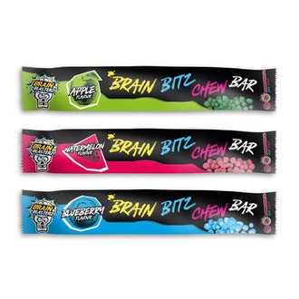 Brain Blasterz Brain Bitz Chew Bar kirpeä toffee 20g kalorit ja ravintosisältö