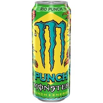 Monster Energy Juice Rio Punch energiajuoma tlk 0,5 L kalorit ja ravintosisältö