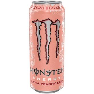 Monster Energy Ultra Peachy Keen energiajuoma tölkki 0,5 L kalorit ja ravintosisältö