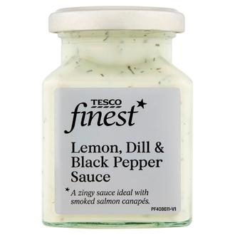 Tesco Finest Sitruuna-Tilli-Mustapippurikastike