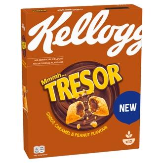 Kellogg's Tresor Choco, Caramel & Peanut Flavour 375G kalorit ja ravintosisältö