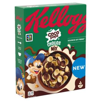 Kellogg's Coco Pops Chocos Mix 340g kalorit ja ravintosisältö - 388 kcal