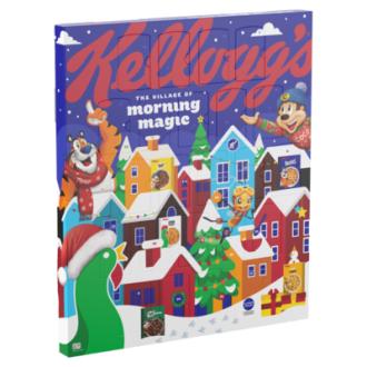 KELLOGG'S Joulukalenteri 2026 PPA kalorit ja ravintosisältö - 381 kcal