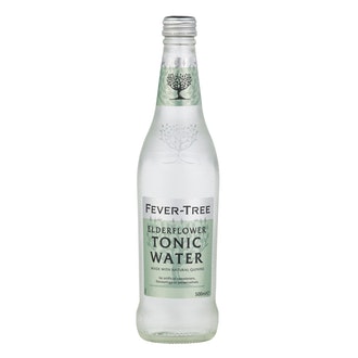 Fever-Tree Elderflower Tonic water 0,5l kalorit ja ravintosisältö - 34 kcal