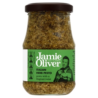 Jamie Oliver Italian yrtti pesto 190g kalorit ja ravintosisältö