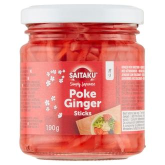 Saitaku poke inkiväärisuikaleet 190g/110g kalorit ja ravintosisältö