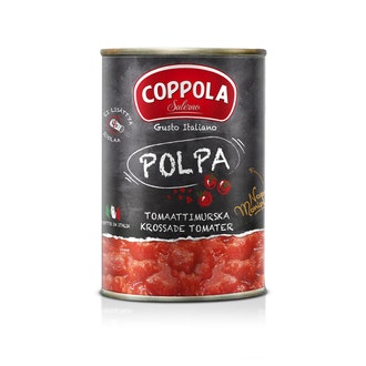 Coppola Polpa tomaattimurska 400g kalorit ja ravintosisältö