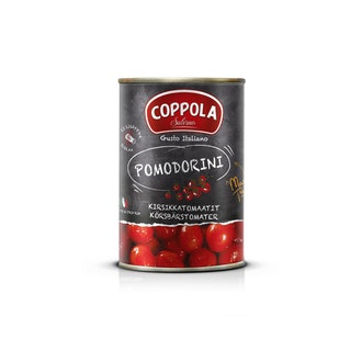 Coppola Pomodorini kirsikkatomaatit 400g kalorit ja ravintosisältö - 29 kcal