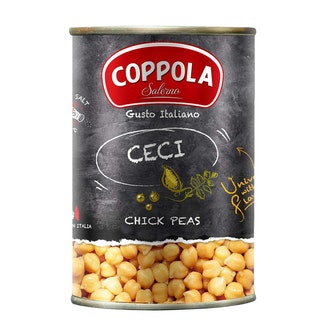 Coppola Ceci kikherneet 400g/240g vedessä kalorit ja ravintosisältö