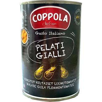 Coppola Pelati Gialli Keltainen Kuorittu Luumutomaatti 400G kalorit ja ravintosisältö