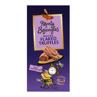 Monty Bojangles Maitosuklaatryffeli 100g kalorit ja ravintosisältö - 584 kcal