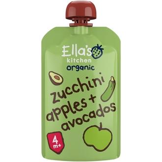 120G Ella's Kitchen Kesäkurpitsa-Omena-Avokadosose Alkaen 4Kk Luomu kalorit ja ravintosisältö