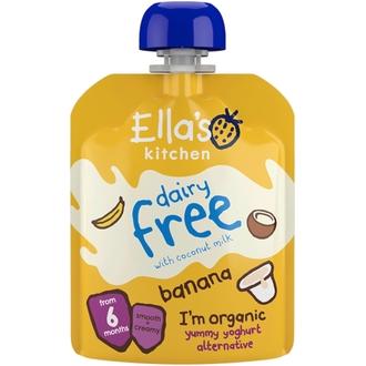 90G Ella's Kitchen Dairy Free Vaihtoehto Jogurtille Luomu kalorit ja ravintosisältö - 94 kcal