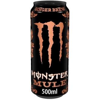 Monster Energy Mule energiajuoma tölkki 50cl kalorit ja ravintosisältö
