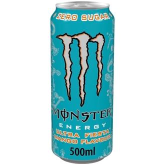 Monster Energy Ultra Fiesta energiajuoma tölkki 50cl kalorit ja ravintosisältö - 3 kcal