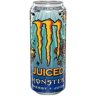 Monster Energy Aussie Lemonade energy drink tlk 0,5 L kalorit ja ravintosisältö