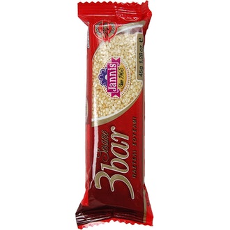 Jannis 3 seesamlevyä 45g kalorit ja ravintosisältö