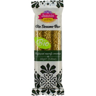 Jannis 40G Luomu Seesamlevy kalorit ja ravintosisältö