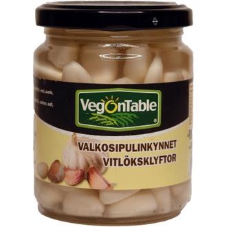 VegOnTable 240/160g valkosipulinkynnet vedessä kalorit ja ravintosisältö