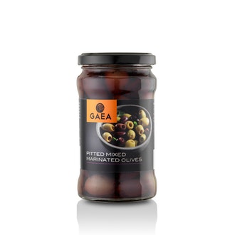 Gaea Oliivilajitelma kivetön 290/155g kalorit ja ravintosisältö