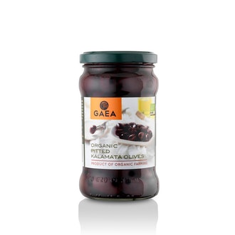 Gaea Luomu Kalamata oliivi kivetön 290g/160g kalorit ja ravintosisältö