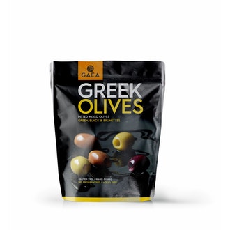 Gaea Oliivilajitelma kivetön basilika-sitruunamarinadi 150g kalorit ja ravintosisältö