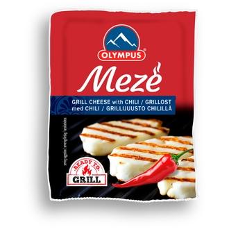 Olympus Grillijuusto chilillä 200g kalorit ja ravintosisältö