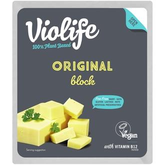 Violife 100% Vegan Original Block 400g kalorit ja ravintosisältö