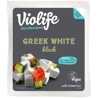 Violife 100% Vegan Greek White Block 200g kalorit ja ravintosisältö