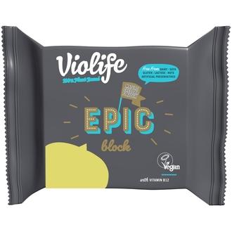 Violife 100% Vegan Epic Mature Cheddar Flavour Block 200g kalorit ja ravintosisältö