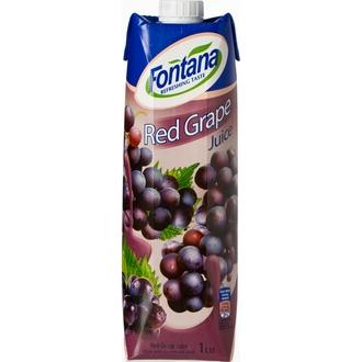 Fontana Viinirypäletäysmehu 1l kalorit ja ravintosisältö