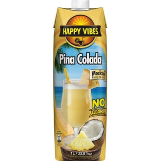 Happy Vibes Pina Colada Mocktail 1 l kalorit ja ravintosisältö - 49 kcal